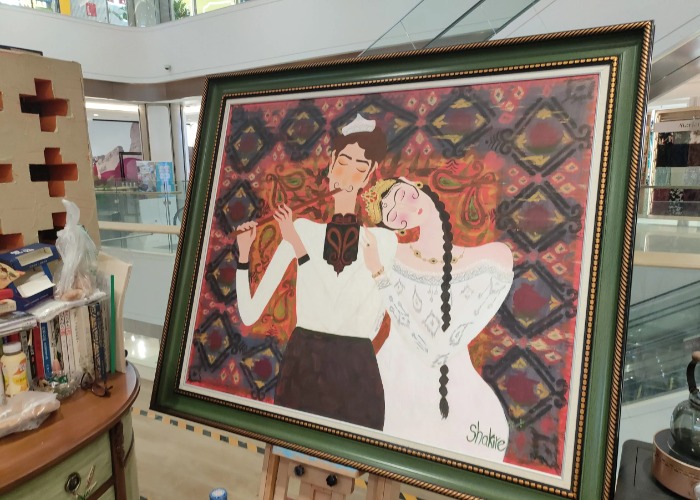 arte uigur xinjiang