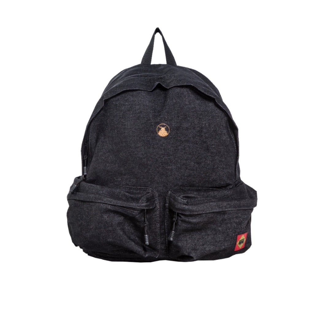 Mochila negra básica Nerhi – diseño tibetano otoño invierno