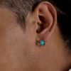Pendiente tibetano de turquesa WOOTOUR Tibet Plaza