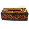 Caja de pañuelos de madera lacada – artesanía de Liangshan