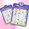 Tabla alfabeto uigur doble cara 40×60 cm – aprender uigur