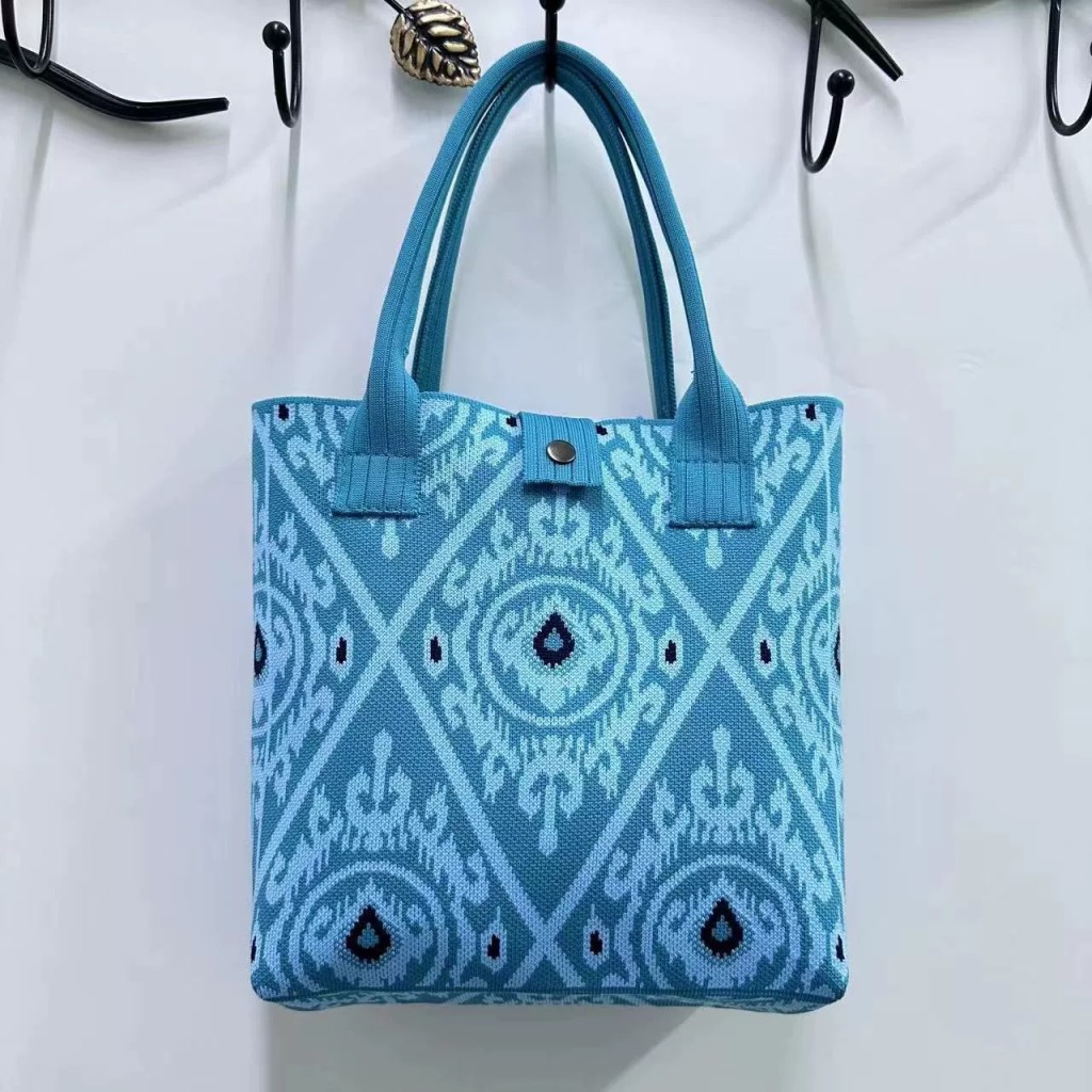 Bolso de hombro uigur atlas de gran capacidad bolso xinjiang