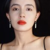 Pendientes de plata ligeros con flecos artesanales