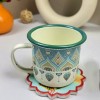 Tazas esmaltado azul y blanco teteras Xinjiang Plaza