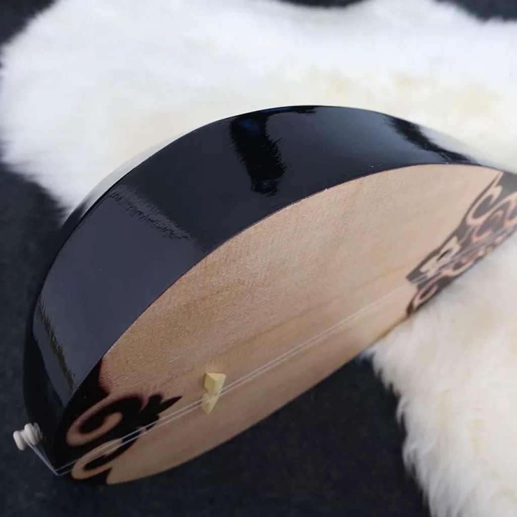 Dombra kazajo artesanal en madera arte Xinjiang