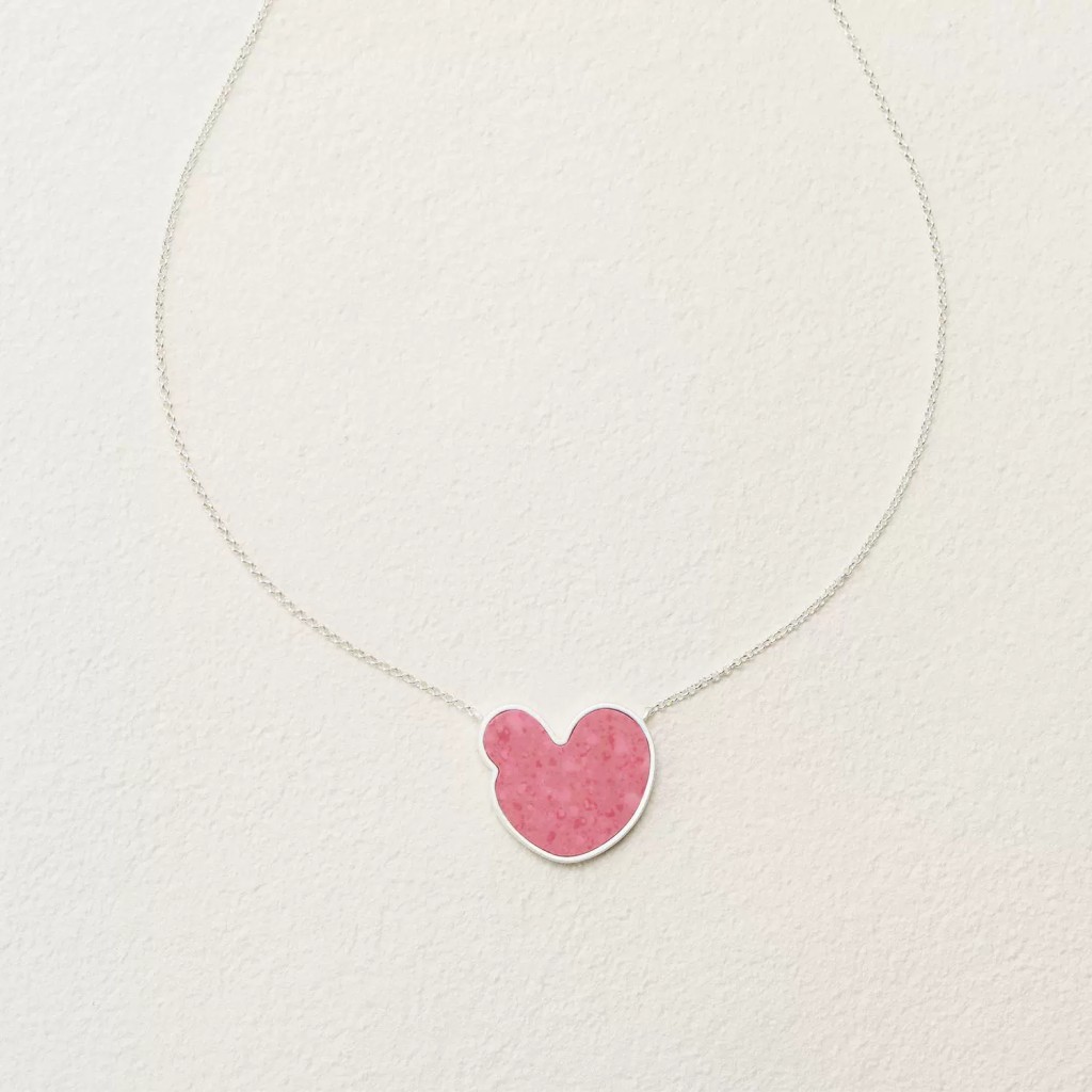Collar de plata del lago Yamdrok de rodonita Tíbet Plaza