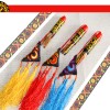 Arpa de boca de cobre artesanal con estuche - instrumento musical nuosu