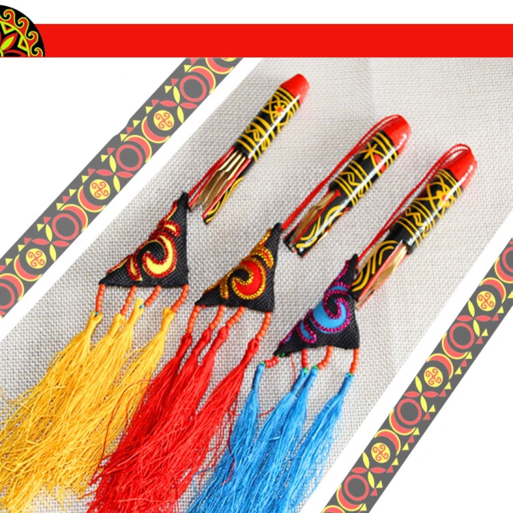 Arpa de boca de cobre artesanal con estuche - instrumento musical nuosu