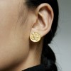 Pendientes de escorpión tibetano de plata - joya tibetana