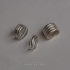 Anillo de plata artesanal con varios aros minimalista