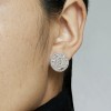 Pendientes de escorpión tibetano de plata - joya tibetana